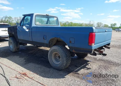 1992 Ford F150 z USA, uszkodzony, nr VIN 1FTEF14Y4NLA84100